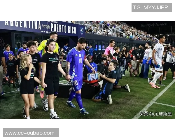 阿根廷队备战波多黎各梅西归队训练照片引发球迷热议
